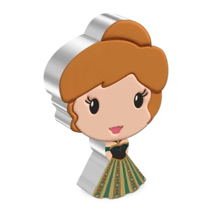 Disney Frozen - 2022 1oz Anna Silver Chibi Coin (2)