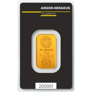 20g Arogor-Heraeus Minted Gold Bar (2)