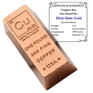 100 oz Fine 9 Mint Copper Bar (2)