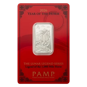 10g PAMP Silver Bar - Year of The Horse (2)