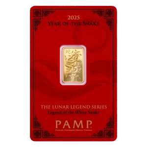 2025 5g PAMP Gold Bar - Year of the Snake (2)