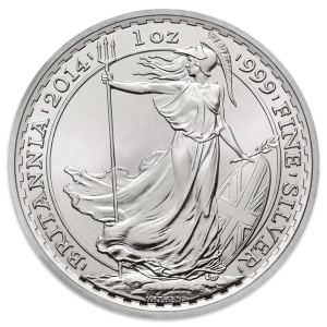 1oz Any Year British Silver Britannia