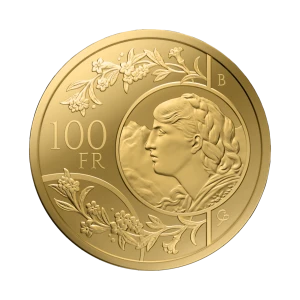 2025 1 oz - 100 Years 100-Franc Vreneli Gold Coin (2)