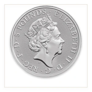 2018 2oz Silver Britain Queen's Beast: The Unicorn (2)