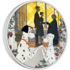 Disney 101 Dalmatians- 2022 1oz Love Silver Coin (2)