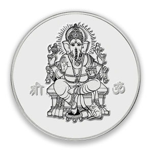 1oz Ganesha Silver Round