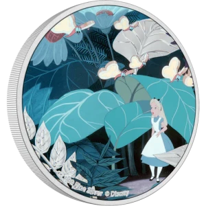 Disney Alice in wonderland - 2021 1oz Alice Silver Coin (2)