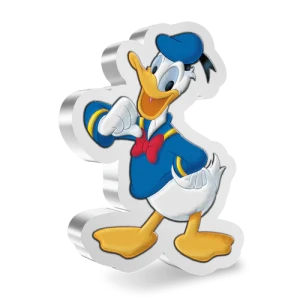 Disney Donald Duck - 2021 1oz Silver Shapped Coin (2)