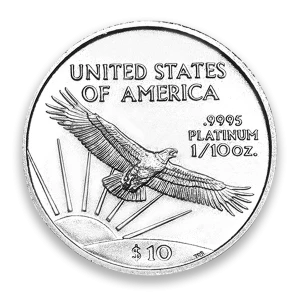2007 1/10oz American Platinum Eagle