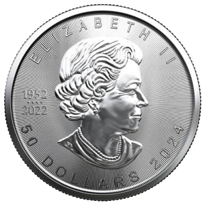 2024 1oz Canadian Platinum Maple Leaf (2)