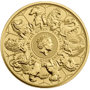 2021 1 oz Gold British Queen's Beasts - Series Completer (2)