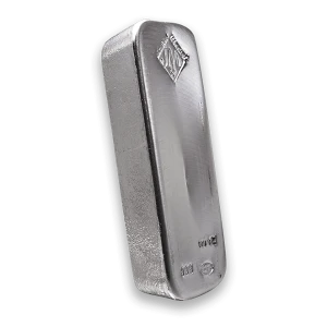 100oz Johnson Matthey Silver Bar