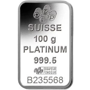 100g PAMP Platinum Bar - Fortuna (2)
