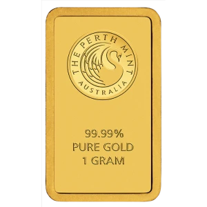 1g Australian Perth Mint gold bar - minted (2)
