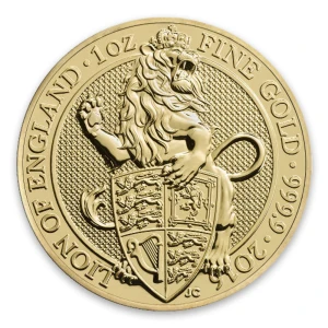 2016 1oz Britain Queen's Beasts: The Lion (2)
