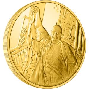 HARRY POTTER- 1oz Classic Lord Voldemort Gold Coin (2)