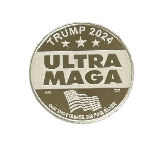 Trump 2024 1oz Silver Return of the Great MAGA King (2)