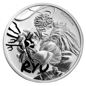 2022 Tuvalu 1 oz Silver Street Fighter: RYU (In Capsule) (2)