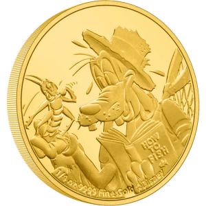Disney Goofy 90th Anniversary- 2022 1/4oz  Gold Coin (2)