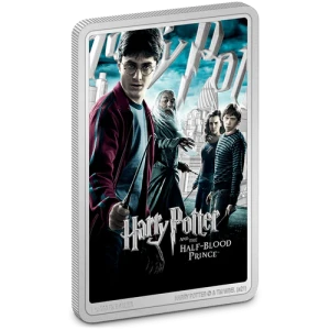 HARRY POTTER- 1oz Movie Poster Harry Potter And The Half-blood Prince Silver Coin (2)