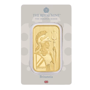 1oz Royal Mint Gold Britannia Minted Bar (2)