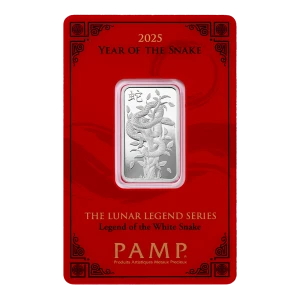 2025 10g PAMP Silver Bar - Year of the Snake (2)