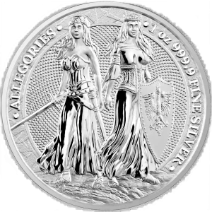 2022 1 oz Silver Allegories Germania and Polonia (2)