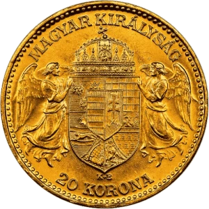 20 Korona Hungarian Empire Gold Coin (2)