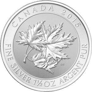 2015 1.5oz Canadian Silver Superleaf (2)