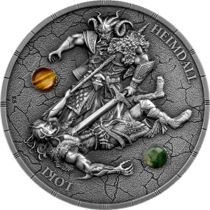 2025 2 oz Ragnarök: Loki & Heimdall - Ultra High Relief Silver Coin (2)