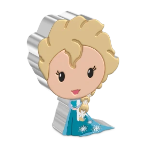Disney Frozen- 2022 1oz Elsa Silver Chimbi Coin (2)