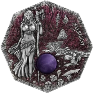 2025 2 oz Witchcraft - Herbalist Ultra High Relief Silver Coin (2)