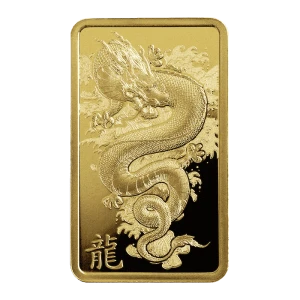 2024 Year of the Dragon - Legend of the Azure Dragon 5g Gold Bar (2)