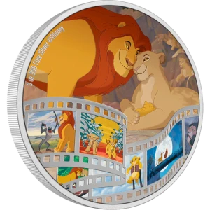 Disney Cinema Masterpieces - 2022 3oz The Lion King Silver Coin (2)