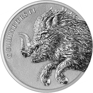 2025 1 oz Germania Beasts - Gullinbursti Silver Coin (2)