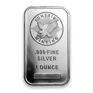 1oz Generic Silver Bar
