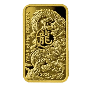 2024 1 oz Asahi Gold Bar - Lunar Dragon (2)