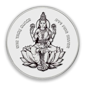 1oz Lakshmi Silver Round