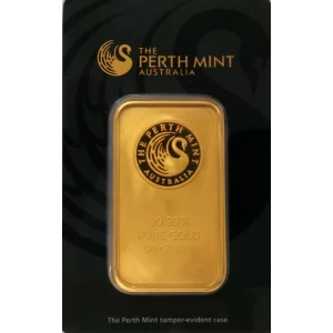 50g Australian Perth Mint gold bar - minted (2)