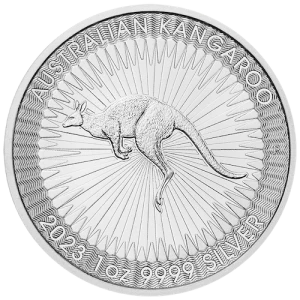 2023 1oz Australian Perth Mint Silver Kangaroo (2)