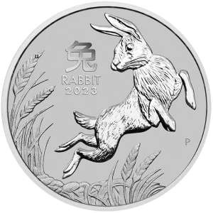 2023 1oz Australian Perth Mint Platinum Rabbit (2)