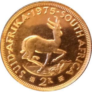 South Africa 2 Rand gold coin (2)