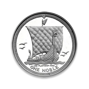 1oz Isle of Man Platinum Noble - Any Year (2)
