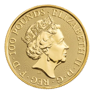 2023 1oz The Royal Tudor Beast Yale Of Beaufort Gold (2)