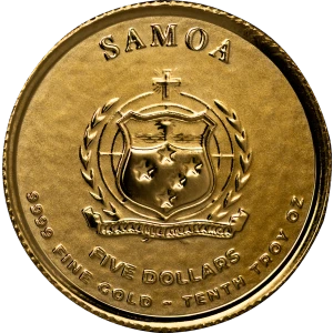 2025 1/10 oz Samoan - Commander Julius Caesar Gold Coin (2)