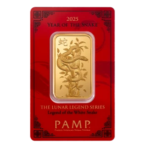 2025 1oz PAMP Gold Bar - Year of the White Snake (2)