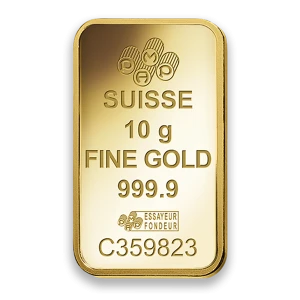 10g PAMP Gold Bar - Fortuna