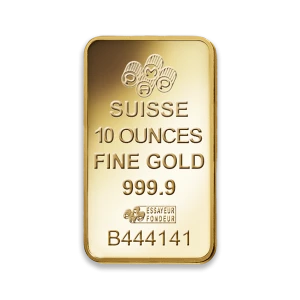 10oz PAMP Gold Bar - Fortuna