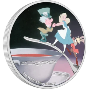 Disney Alice In the wonderland - 2021 1oz The Mad Hatter Silver Coin (2)