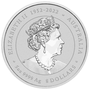 2024 5oz Australian Perth Mint Silver Lunar II: Year of the Dragon (2)